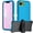 Light green + yellow, variant on Hotpom Phone Case for iPhone 16E(2025)/ 17E(2026), Silicone Heavy Duty 3-Layer Hybrid Drop Protection Protective Cover with Belt Clip, Orange