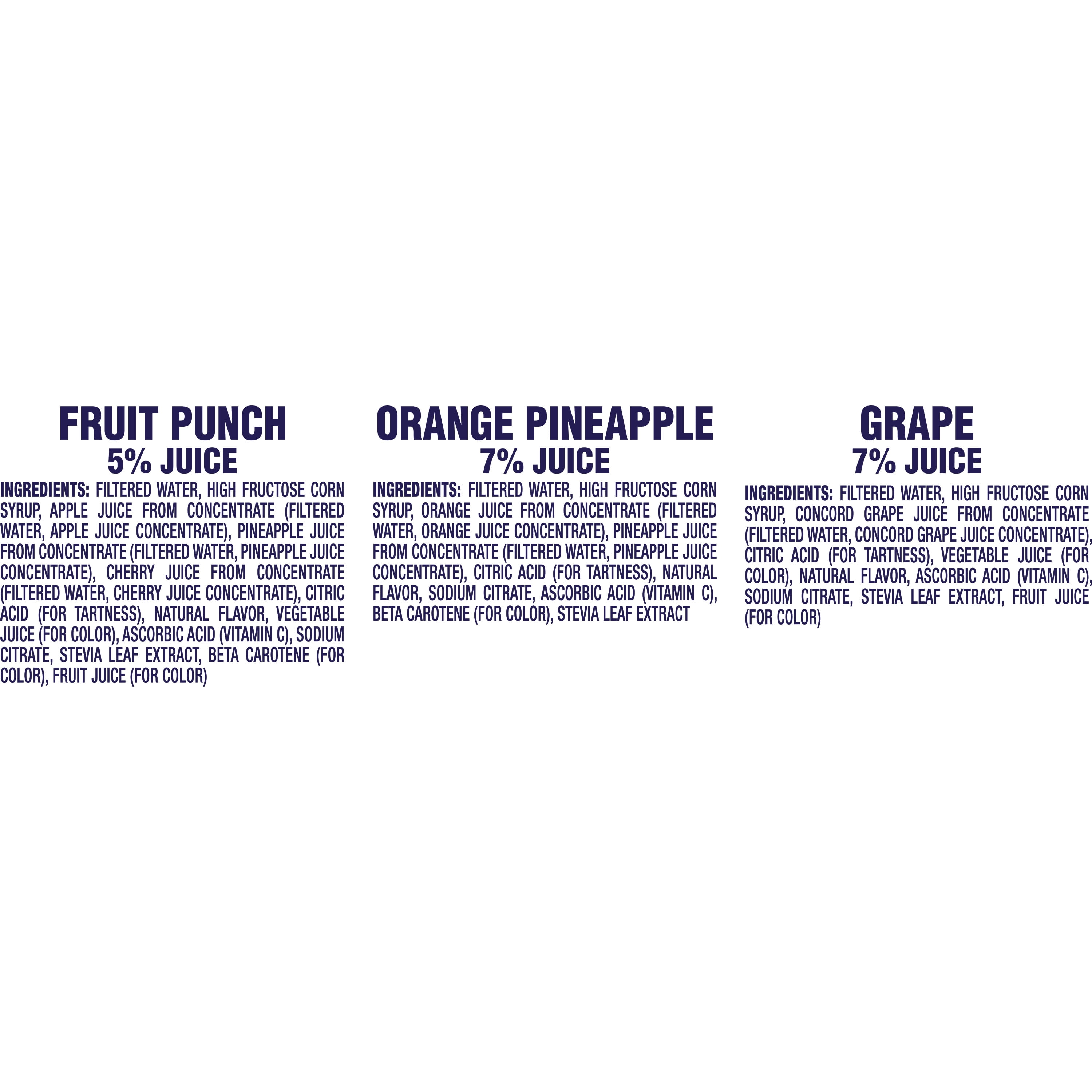 Welchs Variety Pack Juice - 24/10 Ounce