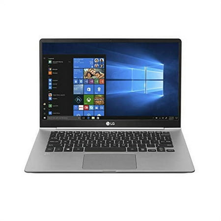 LG gram Laptop - 14" Full HD Display, Intel 8th Gen Core i7, 16GB RAM, 256GB SSD, 19.5 Hour Battery Life, Thunderbolt 3- 14Z990-R.AAS7U1 (2019), Dark Silver (used)