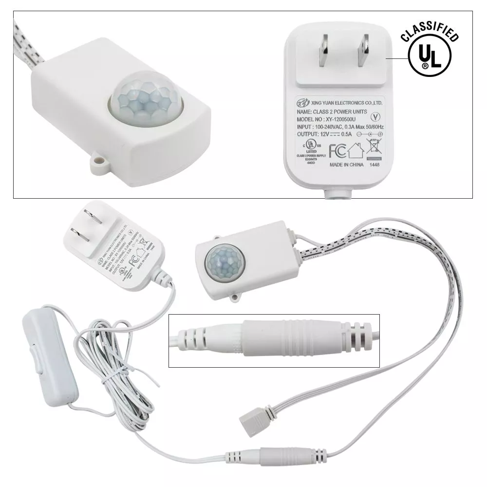 3 Pack Multi-color LED Under Cabinet Lighting Kit, LED Puck Lights, 24-key IR Remote Controller