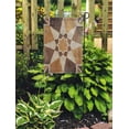 thumbnail image 2 of JSDART Sol en Marbre Rustique Carreaux Motif Mur de Porcelaine pour Abstrait Architecture Jardin Drapeau Décoratif Drapeau Maison Bannière 28x40 Pouces, 2 of 2