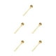thumbnail image 1 of Inteprter Accesorios de té esenciales, cuchara de té de acero inoxidable 304 para té y azúcar, cuchara de acero inoxidable, cuchara para Type2 NO2, 1 of 6