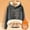 Dark Gray, variant on Women's Autumn/Winter Comfort Printed Lined Thick Thermal Hooded Sweatshirt Top Pocket Sleeve Zip Front Sweatshirt Full Zip Hoodies for Women Heavy Womens Sweatshirt Hoodie Pocket Jacket Tunic Women