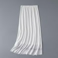 thumbnail image 3 of TiaoBug Womens Half Slips Long Petticoat Lace Trim A-Line Underskirt for Commuter Drerss Accessory White One Size, 3 of 6