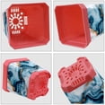 thumbnail image 4 of HemaKayy Decorative Planter Pot Set - Perfect for Small Plants - Colorful Design With Drainage Hole - Ideal for Home and Garden Decor - Set of 8 - Unique Marble Texture, 4 of 6