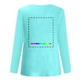 thumbnail image 4 of TIANZEN Long Sleeve Graphic T Shirt Soft Casual Tee Top With Printed Design For Everyday Comfort Fit Long Sleeve Layering T Long Sleeve Polyester Shirt Women Women's Long Sleeve, 4 of 4