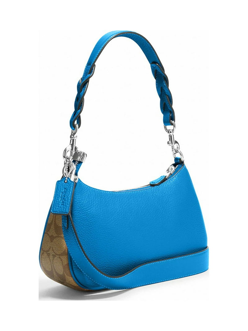 Coach Women's Signature Canvas Shoulder Bag Convertible, Racer