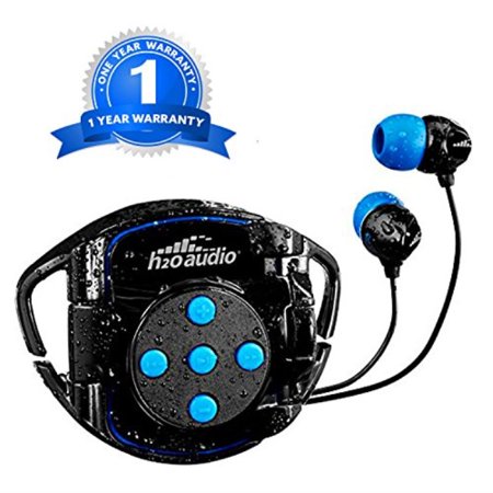 H2O Audio 100% Waterproof Headphones & Waterproof iPod Shuffle Case Swim Solution, Superior