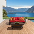 thumbnail image 2 of RST Brands Barcelo 2 Piece Fabric Outdoor Sofa & Coffee Table - Sunset Red, 2 of 7
