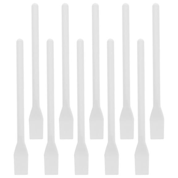 BEADCEST Mini Spatula For Cosmetics Plastic Glue Spreader 10Pcs For Artists