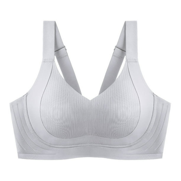 Brasieres de Mujer Sujetador Deportivo sin Costuras para Mujer, Talla Grande, Copa Completa, sin Aros, Talla Grande Mediana