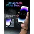 thumbnail image 6 of TORU CX PRO for iPhone 14 Pro Max Slim Hard Wallet Case | Detachable Sliding Card Holder for 3 Cards | Dual Layer Protective Shockproof Cover for Wireless Charging - Black, 6 of 7