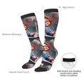 thumbnail image 4 of Rocae Chaussettes de compression Décontractées Chucky pour Femmes Hommes Bas Contrastés, 4 of 6