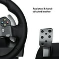 thumbnail image 6 of Logitech G920 Driving Force Racing Wheel and Floor Pedals, Real Force Feedback, Stainless Steel Paddle Shifters, Leather Steering Wheel Cover for Xbox Series X|S, Xbox One, PC, Mac - Black, 6 of 8
