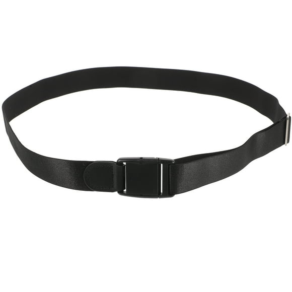 Shirt Belt Stay Adjustable Shirt Lock Undergarment Belt for Men and Women Keeping Shirt Tucked in - 3CM (Black)