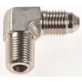 thumbnail image 3 of JEGS AN to NPT 90-Degree Adapter Fitting [-3 AN Male to 1/8 in. NPT Male, Nickel], 3 of 5