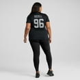 thumbnail image 7 of Women's Nike Isaac Rochell  Black Las Vegas Raiders Team Game Jersey, 7 of 7
