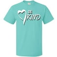thumbnail image 3 of Inktastic Be Kind with Heart Ribbon in White Text T-Shirt, 3 of 5