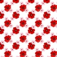 thumbnail image 2 of Popp, Grace 12x12 White Modern Wood Framed Museum Art Print Titled - Sweet Hearts Collection F, 2 of 4