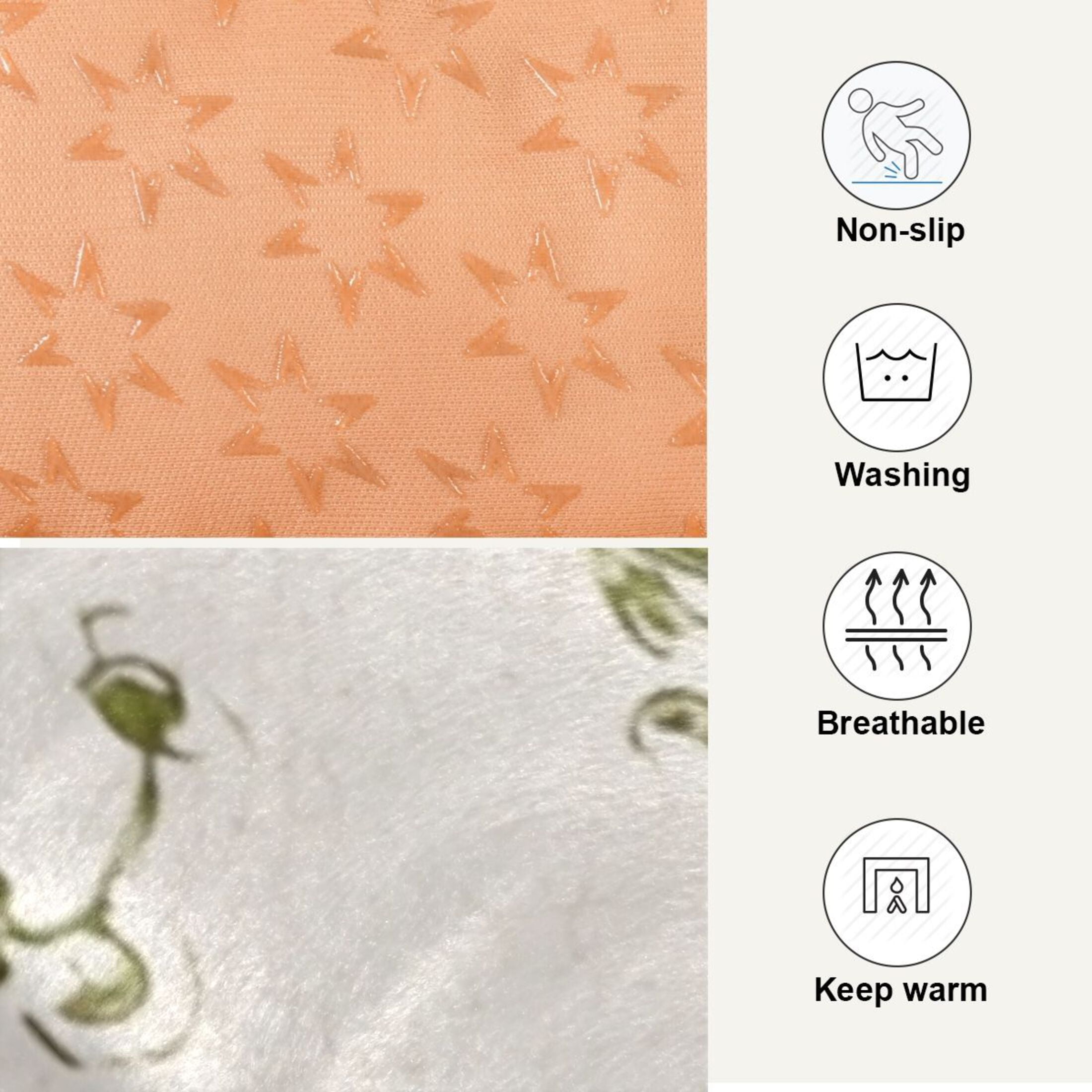 Cozy Mat Pet Bed Indoor Outdoor Warm Soft For Cat Dog Puppy(S/M) Elegant Pattern