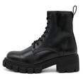 thumbnail image 1 of Bota Casual Salamandra con agujetas negro para mujer, 1 of 5