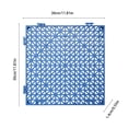 thumbnail image 3 of Baldosas de PVC entrelazadas | Alfombrillas modulares de drenaje para piscinas y zonas húmedas | Superficie texturizada antideslizante | Baldosas de 30 x 30 cm para patios, duchas, baños y cocinas., 3 of 6
