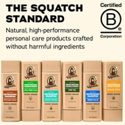 Dr. Squatch Mens Refreshing Shampoo, Hydrating Natural Sulfate Free Shampoo for Men, Pine Tar, 11 fl Oz