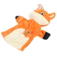 thumbnail image 2 of Marionetas de dedo Ticfox juguetes educativos de peluche color naranja, 2 of 14