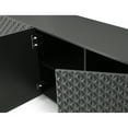 thumbnail image 4 of Whiteline Modern Living Harper Buffet Large, Matte Dark Grey Lacquer, Black Metal Powder-Coated Base, 4 of 7