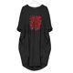 thumbnail image 2 of Vestido de manga larga para mujer Vestido de cuello redondo con estampado de amor Vestido casual Fridja  NMB2664, 2 of 3