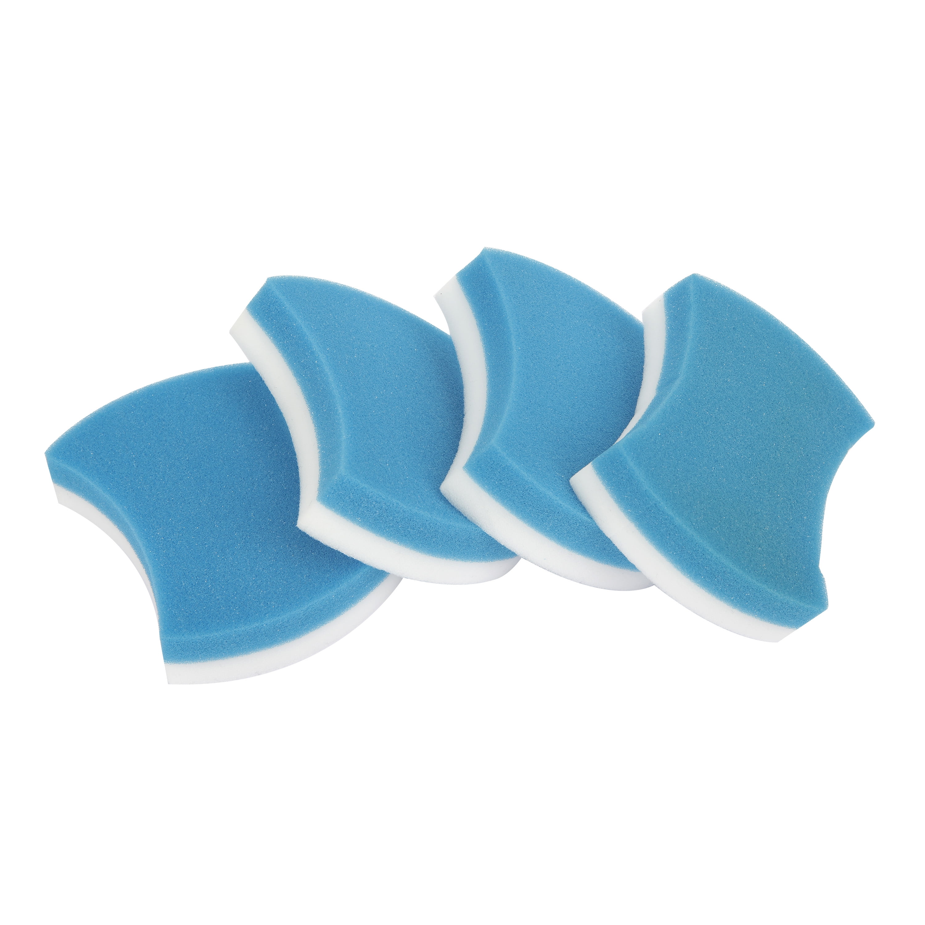 Ozark Trail Easy Erasing Multi-Surface Sponge Pads, Dual Melamine Foam and Sponge, 8-Pack