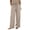 Khaki(New&Hot), variant on ZHYou No Boundarie Womens Wide Leg Pants Drawstring High Waist Lightweight Flowy Floor Length Casual Lounge Trousers with Side Pockets,Black,Size M