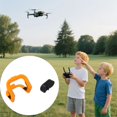 thumbnail image 2 of Front & Rear Bumper Protector for Neo2 Drone, ABS+TPU Shockproof Case with Buffer Sponge, Black/Orange, 2 of 8