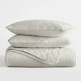 thumbnail image 4 of Noble Linens 3-Piece Natural Diamond Quilt Set, Full/Queen, 4 of 9