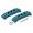 Green, variant on XMMSWDLA A Pair Silicone Assist Handle Holder Grip, Cast Iron Pot Handle Covers Heat Resistant, Non Slip Pot Grip Handle Sleeve, Hot Handle Holder Wok for Frying Pans Griddles, 3'' *1''(Gray)