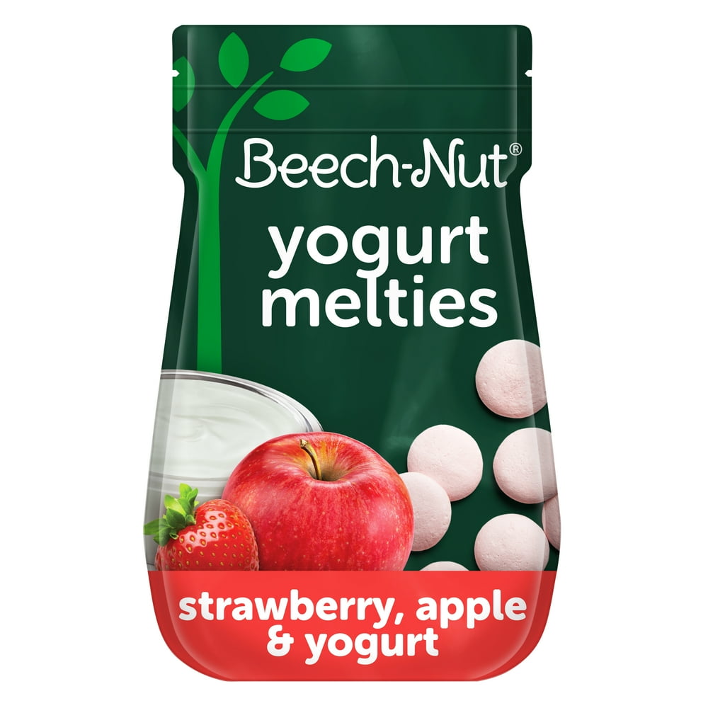 BeechNut Melties Stage 3, Strawberry Apple & Yogurt Toddler Snack, 1