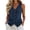Navy, variant on TGSLY Fall Denim Vest for Women Lightweight V Neck Button Down Jean Jacket Relaxed Casual Solid Color Sleeveless Layering Waistcoat M