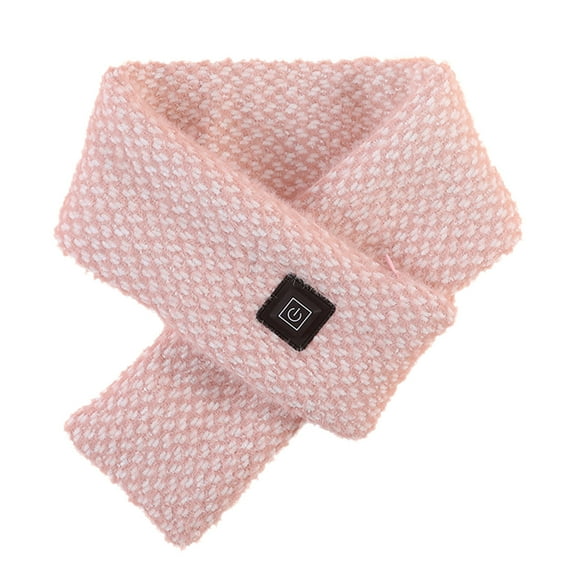 Lilgiuy Fleece Heated Scarf Heating Scarf USB Heated Scarfs For Women Rechargeable Fall Fashion for 2022 Spring Winter