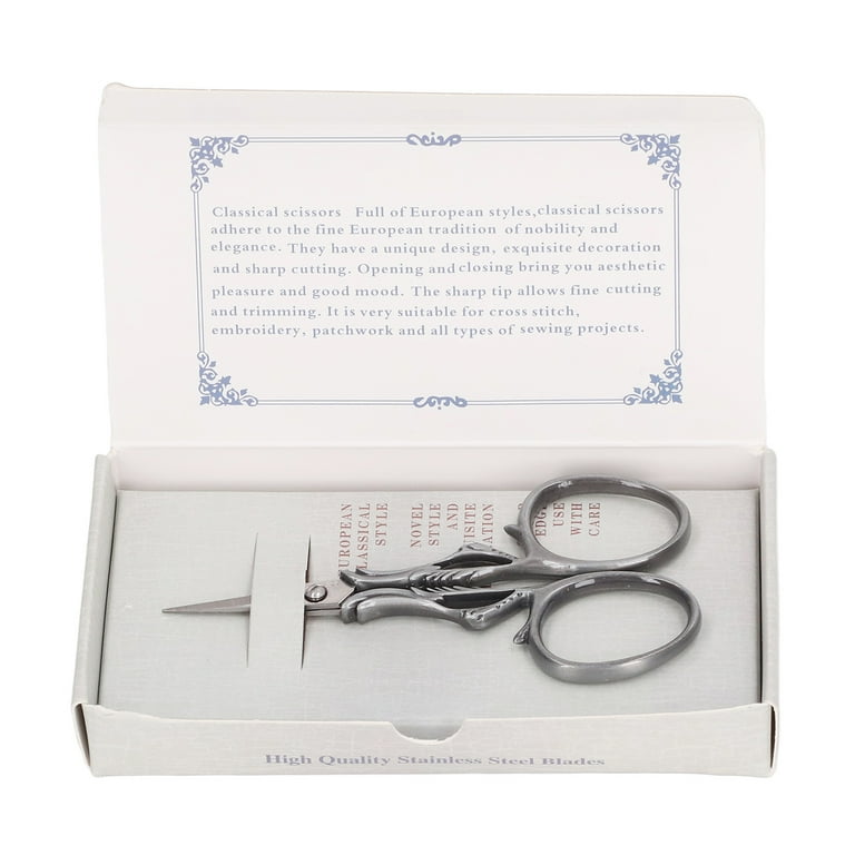 Sharp Stainless Steel Antique Scissors High Quality Sewing Thread