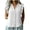 White, variant on Tops for Women Trendy Summer Plus Size Lightweight V Neck Flutter Sleeve Shirts Button up Solid Blouse Casual Vacation Outfit