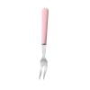 PEONAVET A Fork Stainless Steel Fruit Fork Western Dessert Stick Salad Fork Two Tooth Cake Fork