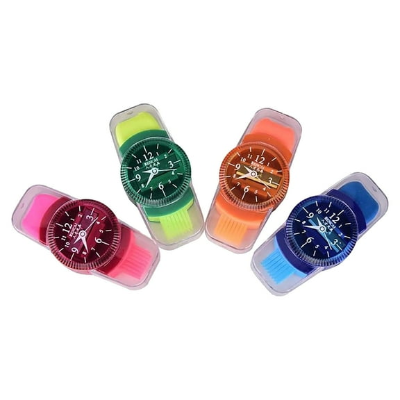 LAILLSH 1PCS 3 in 1 Watch Shape Pencil Sharpener Pencil Sharpener, Cute Pencil Cutter for Office Supplies Pencil Sharpeners - 2025 New Arrival🔥
