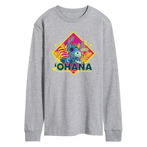 Disney - Lilo & Stitch - Ohana - Men's Long Sleeve T-Shirt