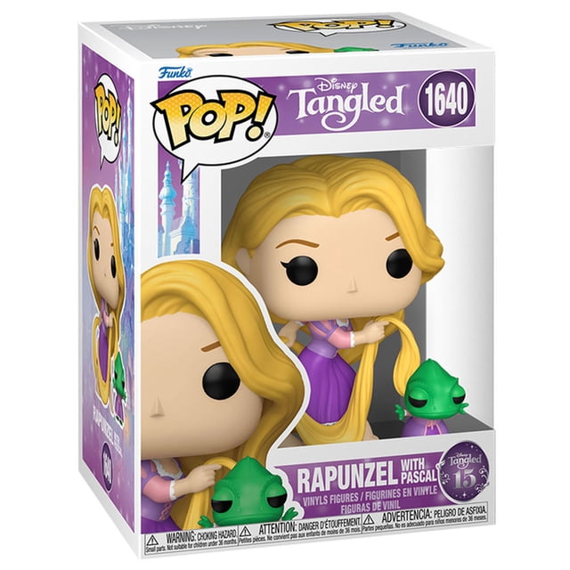 Figura Coleccionable Funko Pop & Buddy Enredados 15 Aniversario Rapunzel & Pascal 2 Piezas