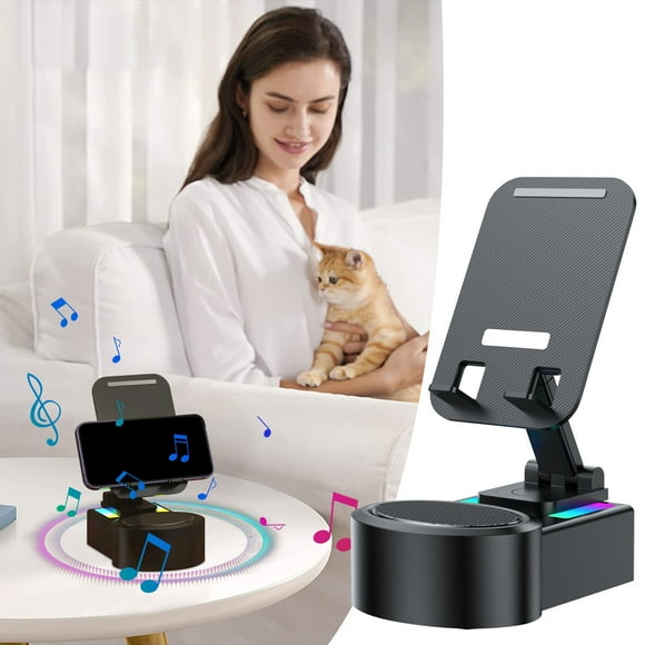 ICQOVD Wireless Bluetooth Lantern Stand with 9D Sound, 2000mAh Battery, Adjustable Angle