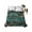 Multicolor, variant on Teal Brown Wood Print King Size Flat Sheet, Wrinkleproof & Fadeproof Cooling Flat Bed Sheet Only, Farmhouse Vintage Plank Breathable Soft Bedding Top Sheets 105 x 98 Inches