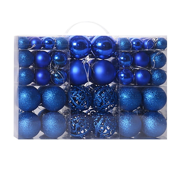 zanvin Christmas Ball Ornaments Clearance,100PC Christmas Ball Ornaments Shatterproof Balls for