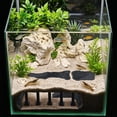 thumbnail image 4 of Aquarium Under Gravel Tunnel Decor, Underground Fish Shrimp Hideout Cave Slide, Submersible Shelter for Aquatic Pets, Reduces Stress in Fish Tank Aquascape, 4 of 6