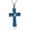 Blue, variant on Cremation Jewelry Cross Urn Necklaces for Ashes for Women Men Classic Urn Pendant Memorial Keepsake Ash Holder