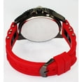 thumbnail image 2 of 53mm Montres Carlo Modern Sports Sparkling Stones Luxury Wrist Men's Dress Watch (Red), 2 of 4